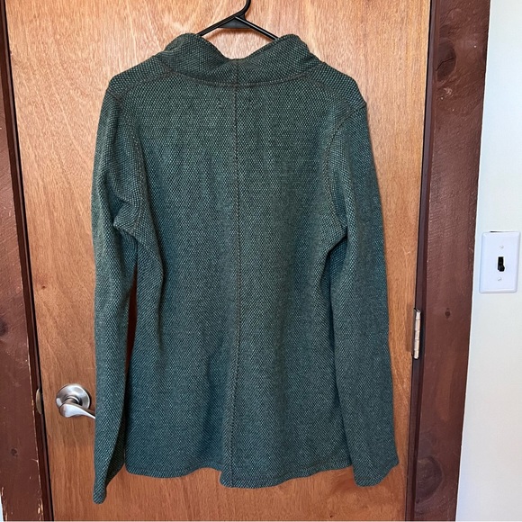 Prana Ebba Sweater -Teal/Large - Wool Blend - Picture 4 of 8